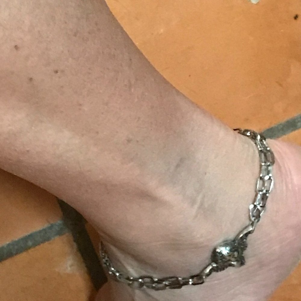 Cherub Angel Bracelet Victorian Silver Ankle Putti - Picture 7 of 12